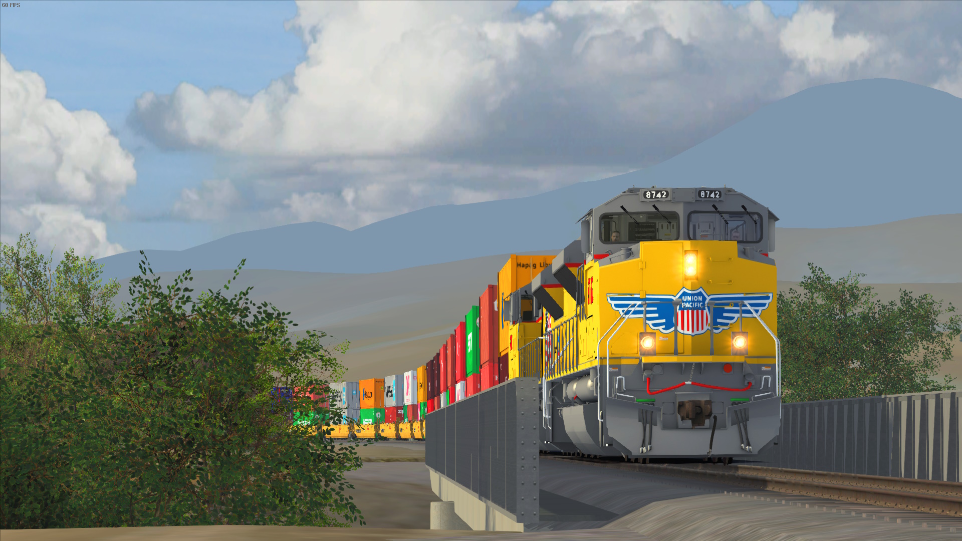 Union Pacific EMD SD70AH