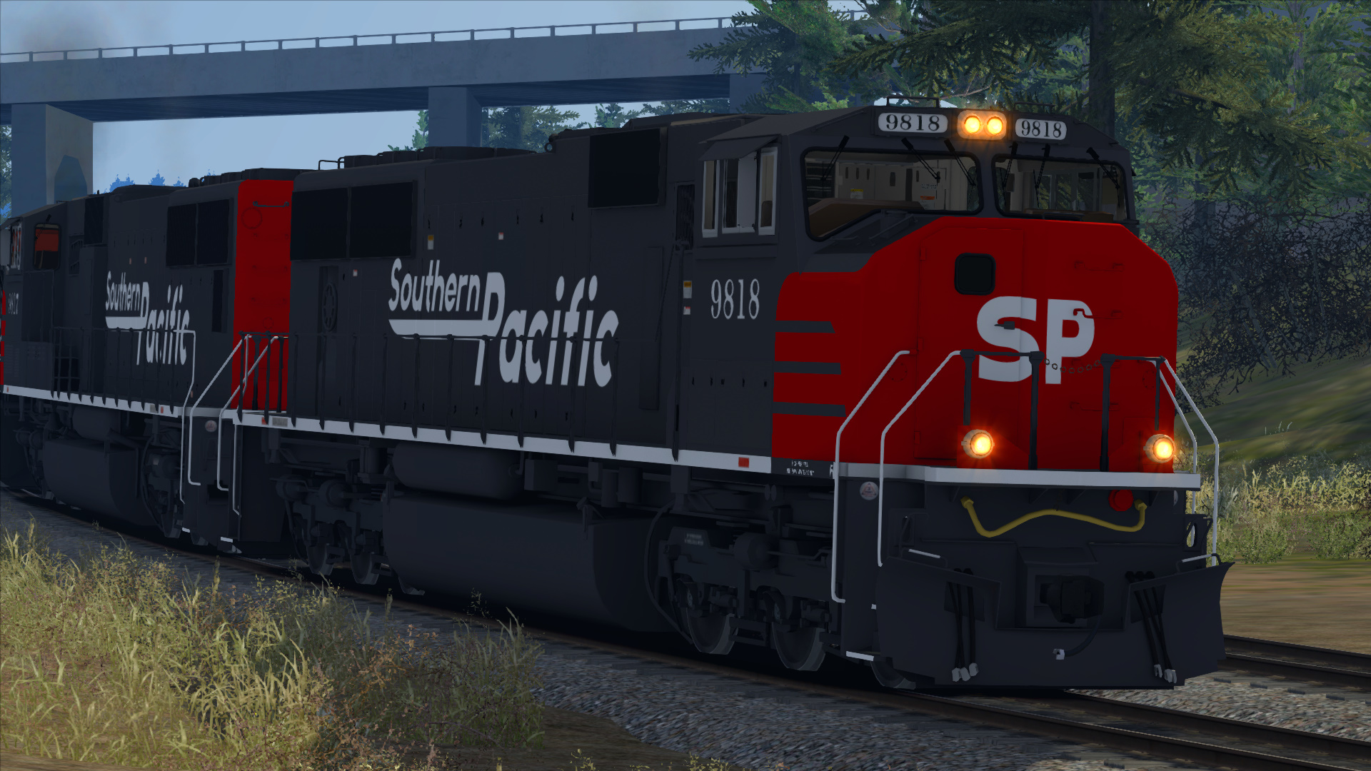 Southern Pacific SD70M