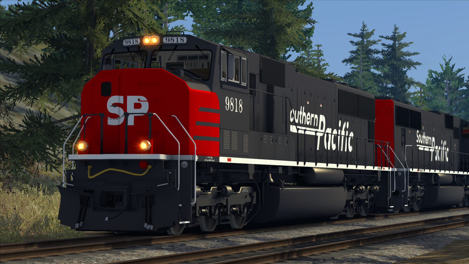 Southern Pacific SD70M