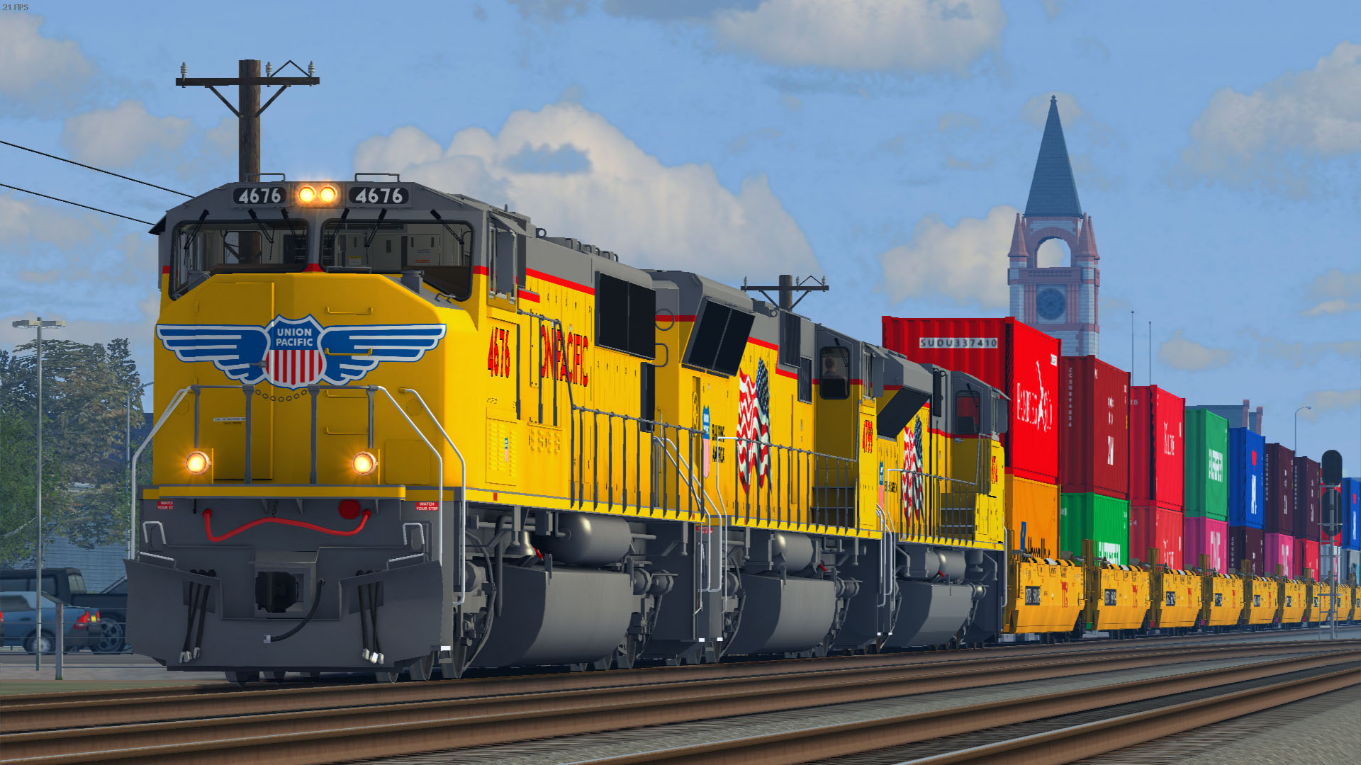 Union Pacific EMD SD70M