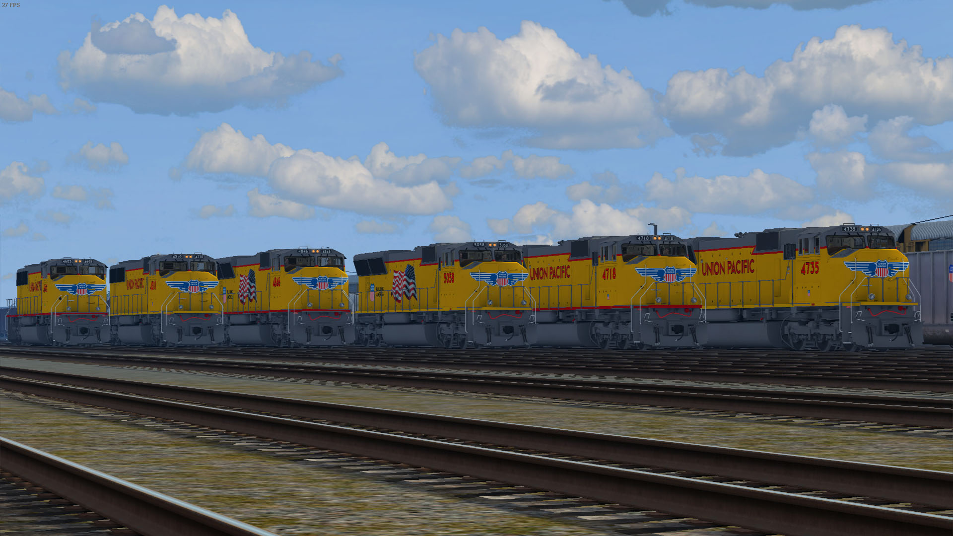 Union Pacific SD70M